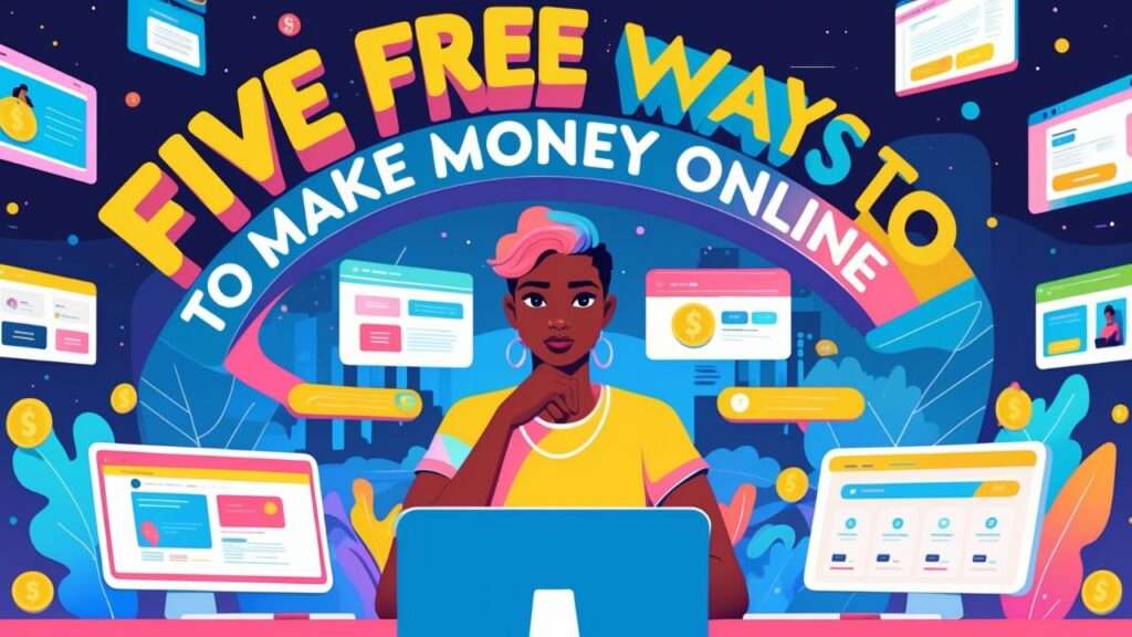 Five Free Ways to Make Money Online. Five Free Ways to Make Money Online.