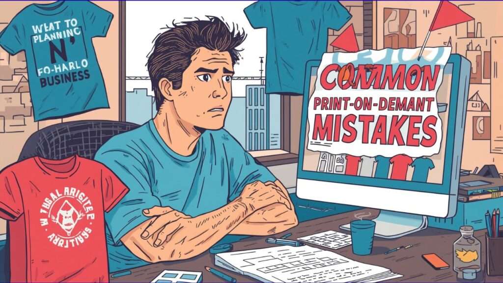 Avoiding Print-on-Demand T-Shirt Business Mistakes. Avoiding Print-on-Demand T-Shirt Business Mistakes.