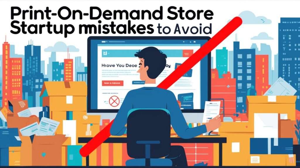 Print-on-Demand Store Startup Mistakes to Avoid. Print-on-Demand Store Startup Mistakes to Avoid.